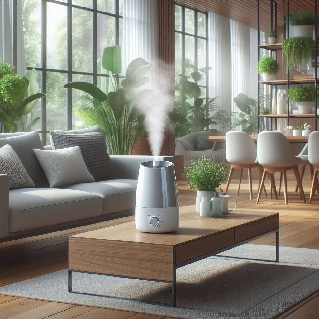 humidifier in a lounge